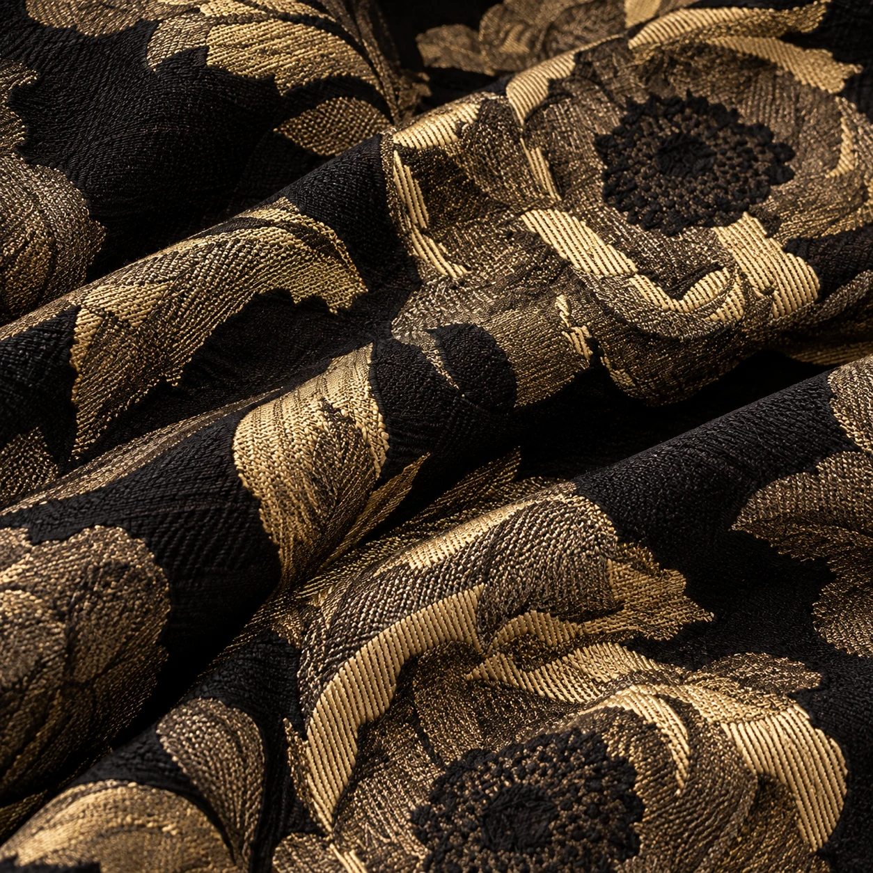 Ceremonial · Black Gold Botanical 面料参考