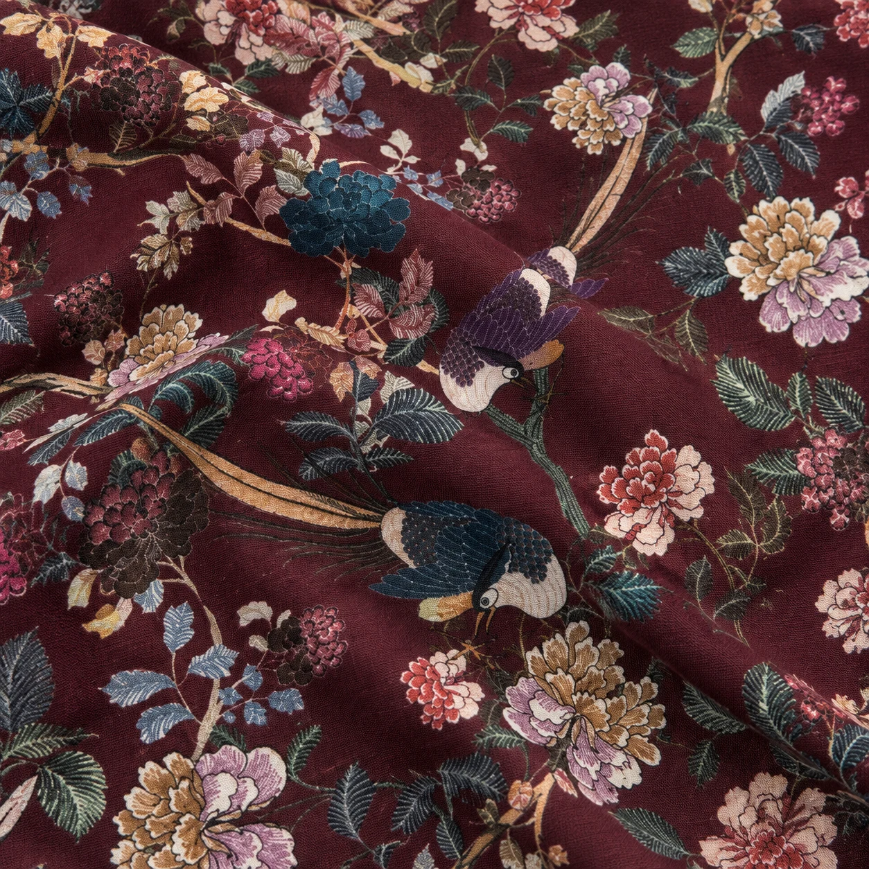 Narciso Cotton · Botanical Print 面料参考